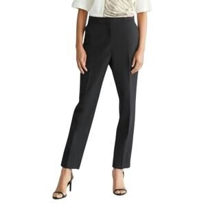Calvin Klein Women's Tapered Trouser Pants in Black